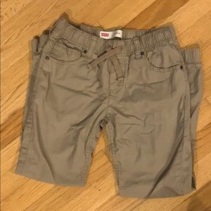 Boys Levi boys khaki jogger